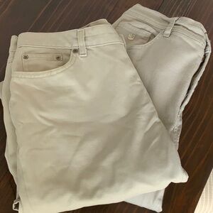 Lot of size 2 tan jeans pants